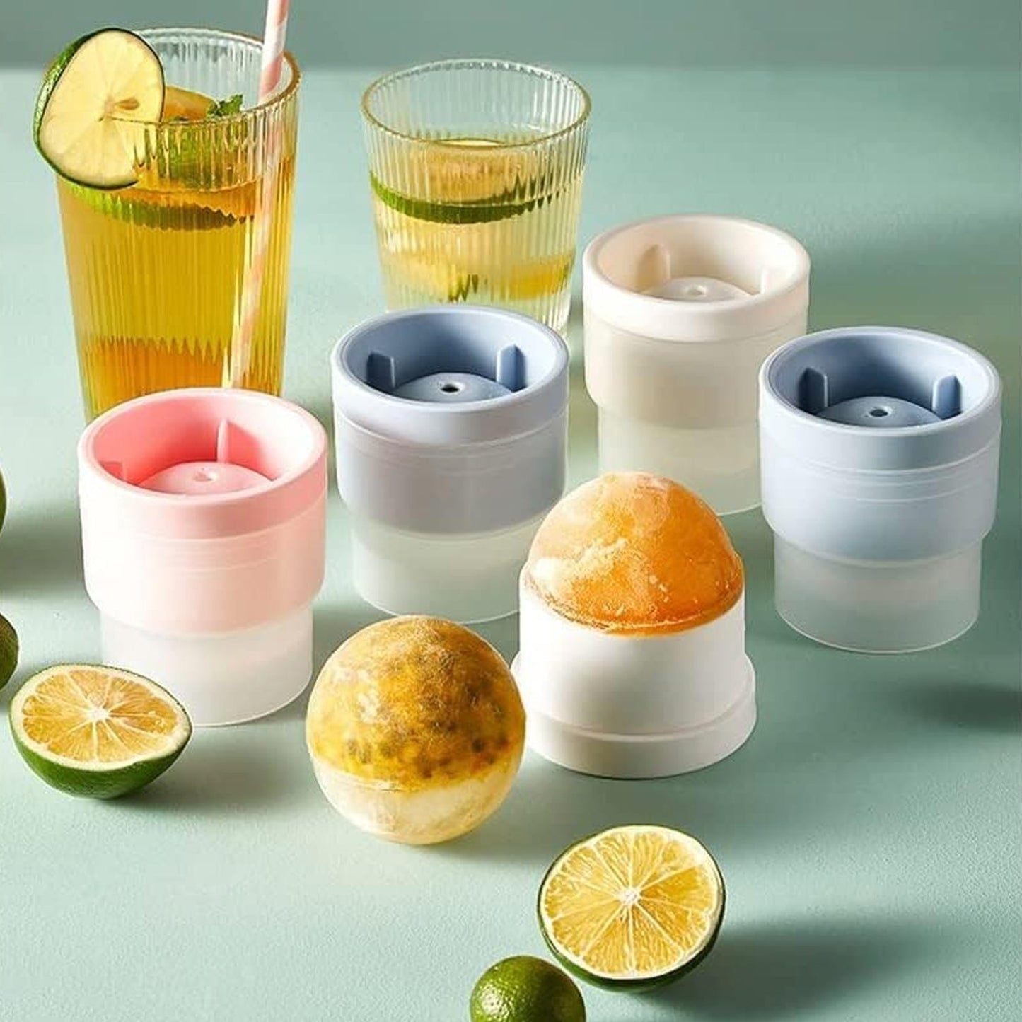 Flexible Ice Ball Mold-Large ice Ball, BPA-free (1 Pc) Your Brand