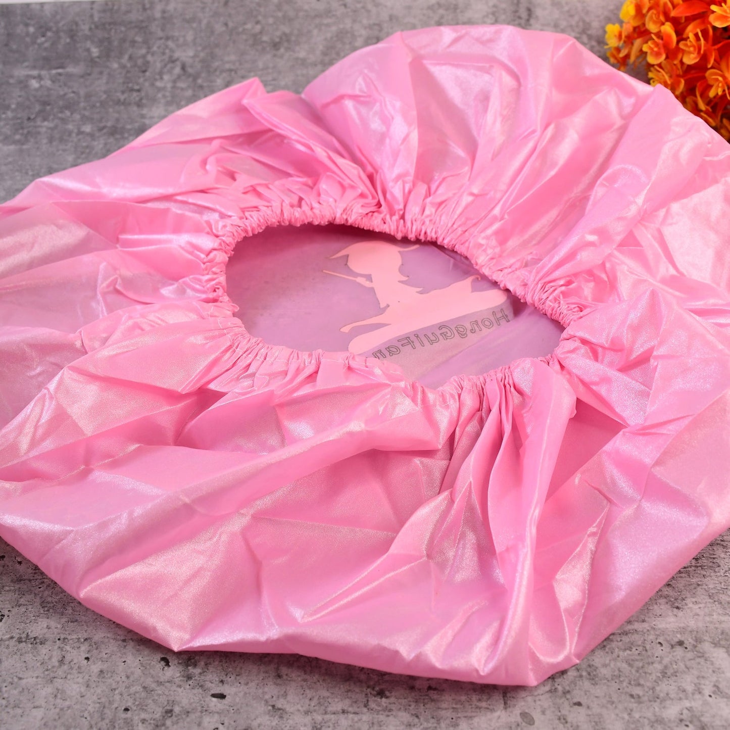 Round Dust Proof Elastic fan Cover (1 Pc / Mix Design) Your Brand