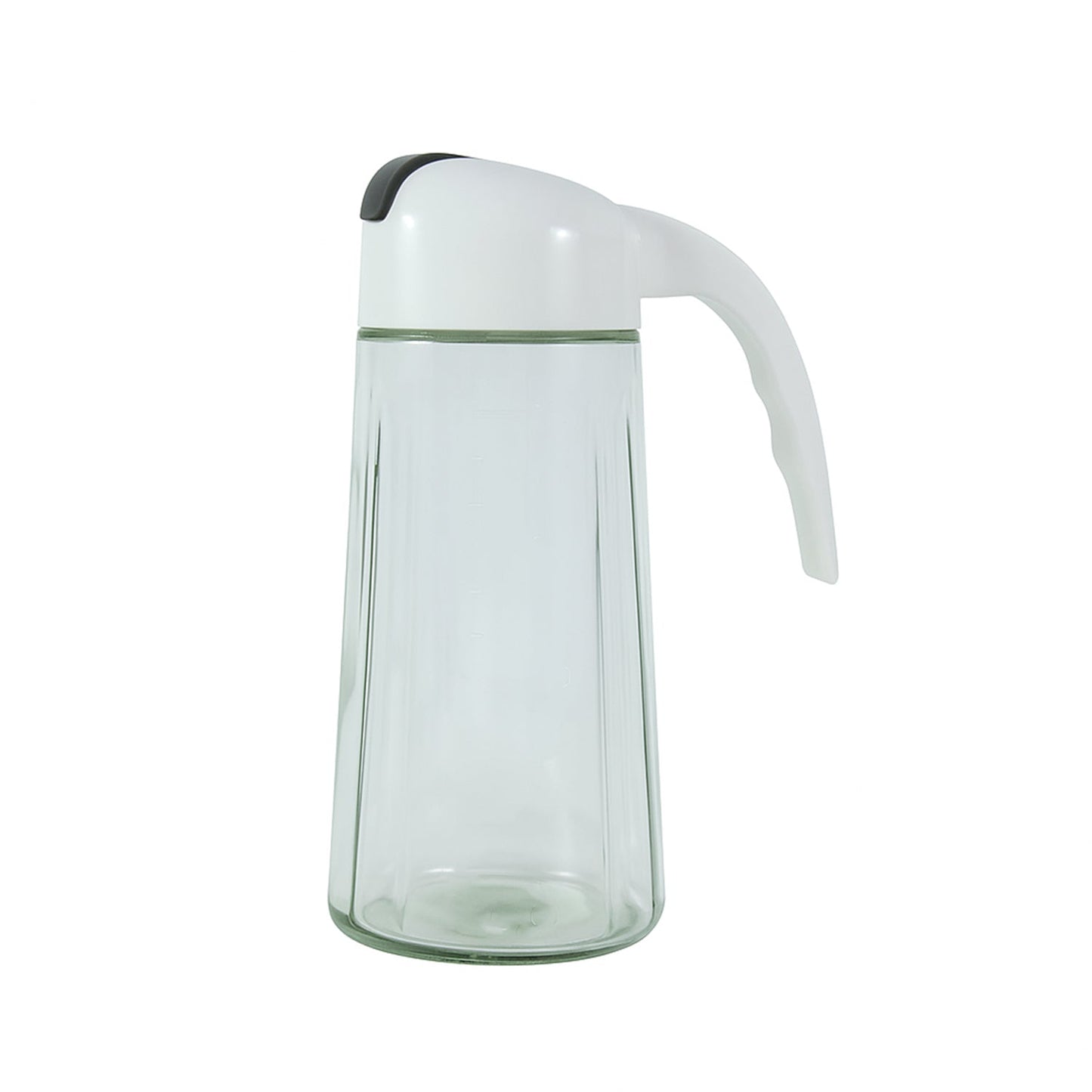 Kitchen Glass Oil Bottle Dispenser Automatic Opening Closing Home Bottles For Oil And Vinegar Honey Olive Oil Container (630ml) Your Brand