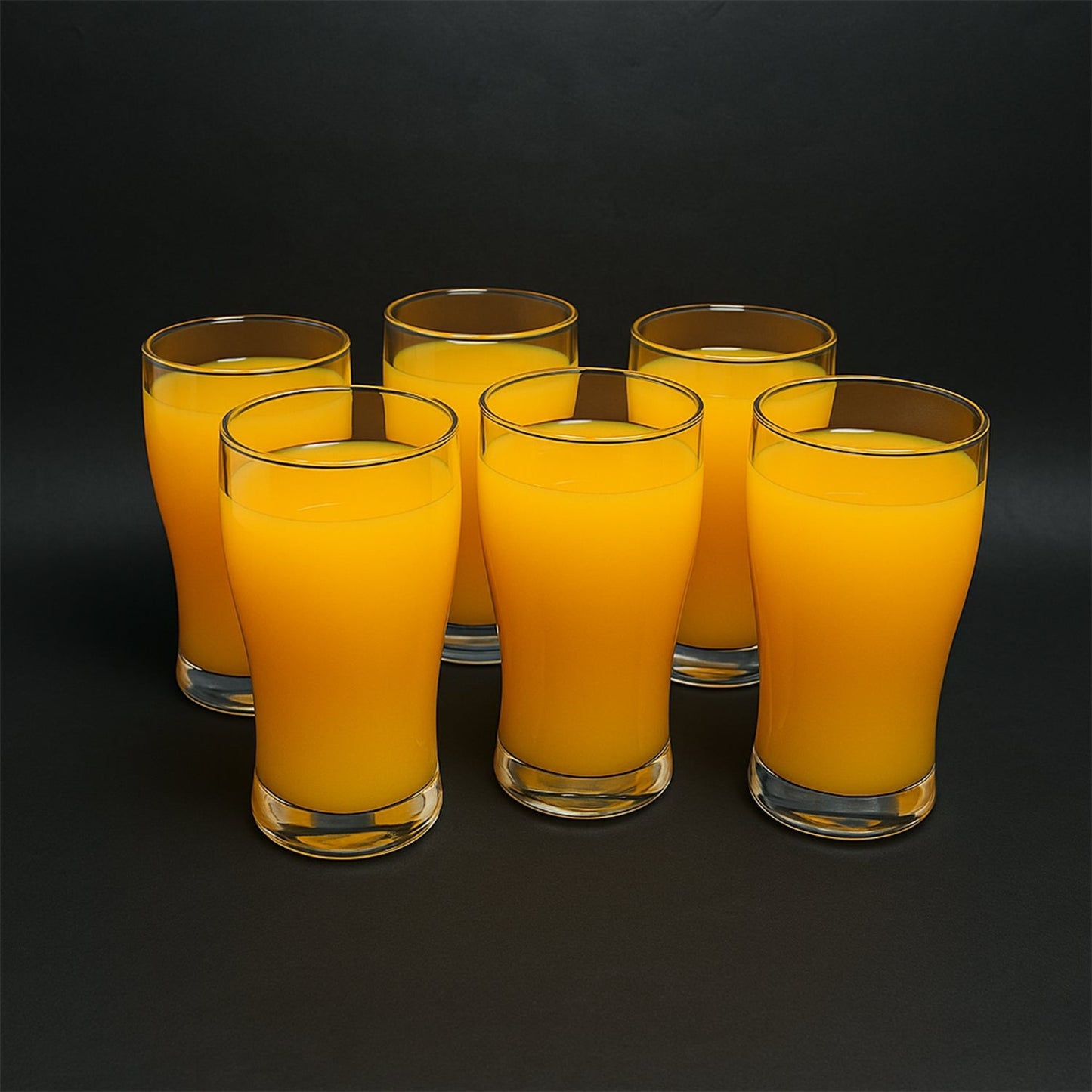 Apex Vista Unbreakable Pitcher Glass Set – 350 ML (Approx) | 6-Piece Your Brand