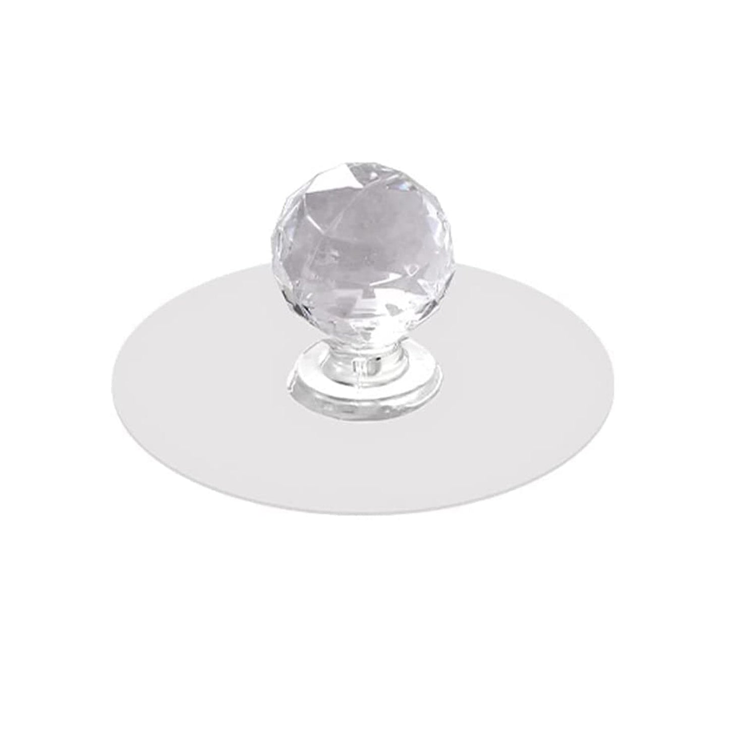 Clear Diamond Crystal Cabinet Knob & Pull Handle (1 Pc) Your Brand
