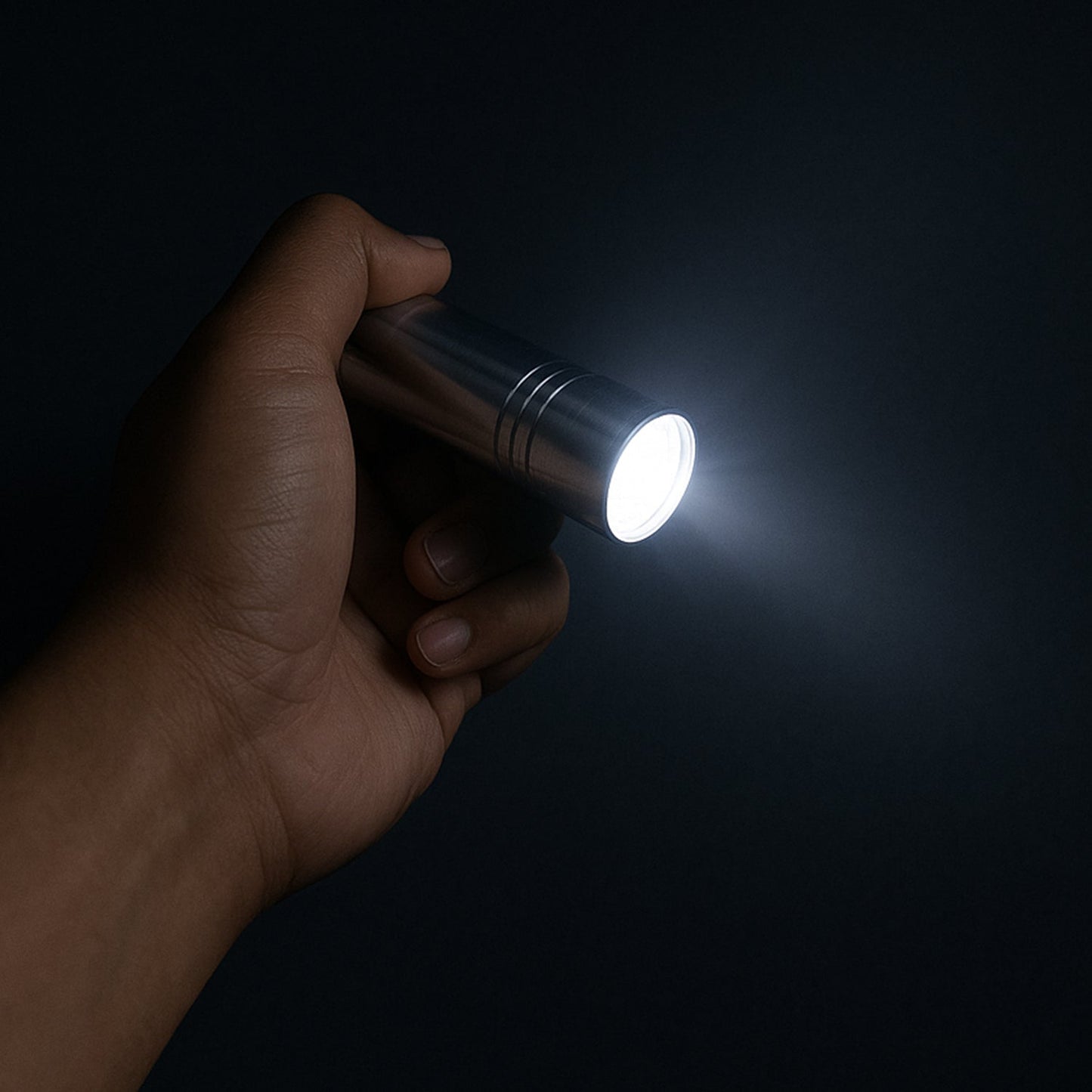 Portable Mini Torch, Super-Bright Mini 6 LED Bulb Pocket Torches - Small Keyring Torch Flashlight for Camping, Hiking, DIY, Travelling, Outdoors and More 3 Battery operated (Battery not included / 1 pc / Mix Color ) Your Brand