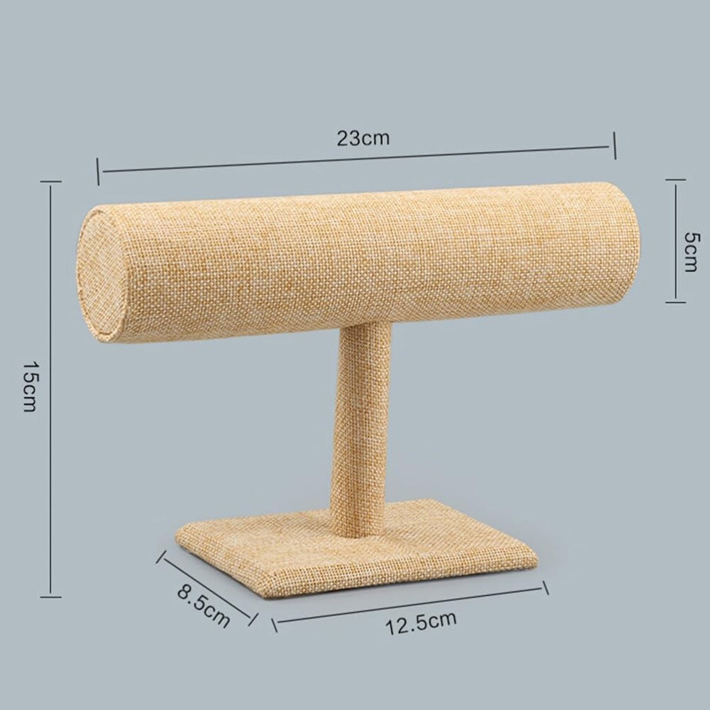 Jewelry Display Rack Bracelet Display Portable Bracelet Stand Jewelry Stand Organizer T Bar Stand Dispaly Rack Jewelry Display Stand Watch T- Flower Display Stand Appendix Necklace (1 pc) Your Brand