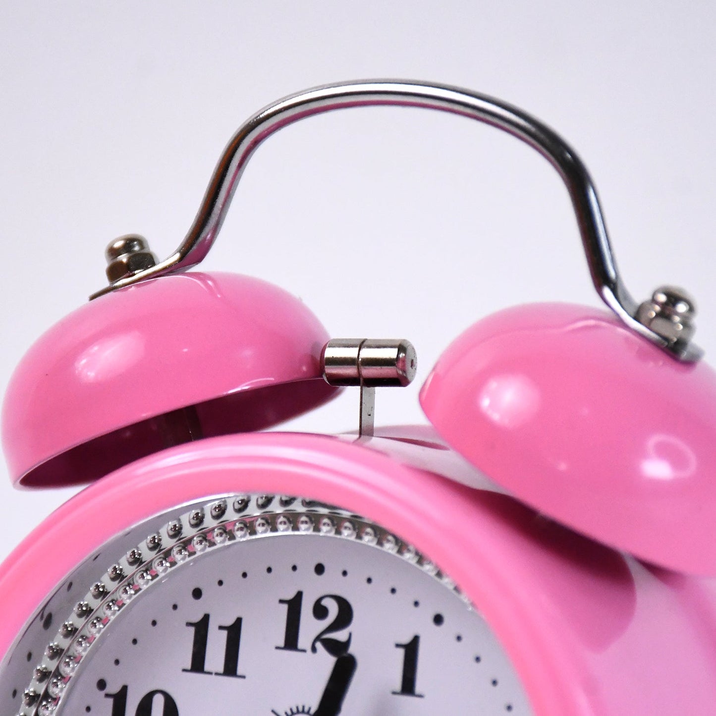Mini Cute Alarm Clock Small Kids and Students (Mix Design & Color / 1 Pc) Your Brand