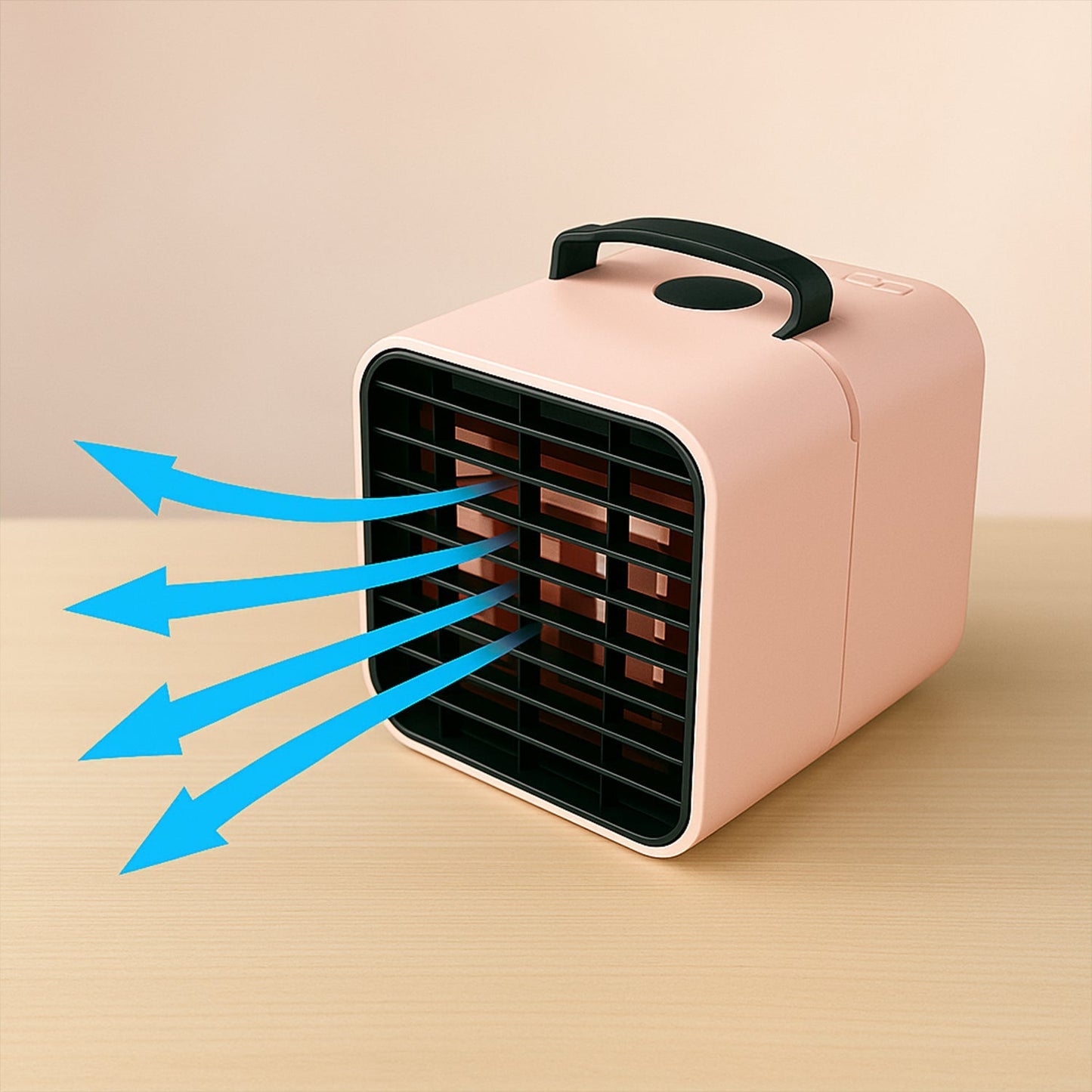 Portable Mini Air Cooler Fan with Water Cooling Function (1 Pc) Your Brand