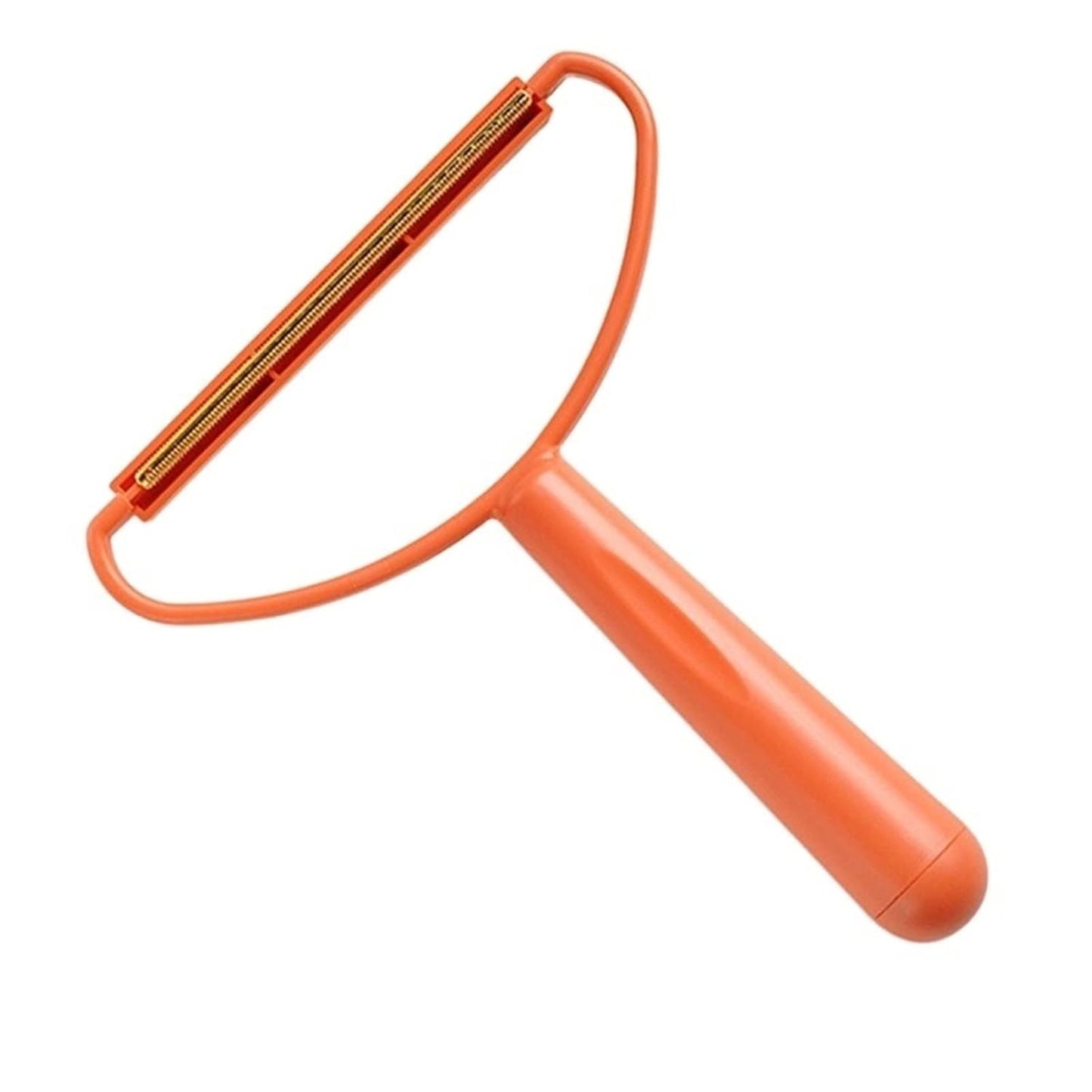 2-in-1 Portable Lint Remover – Long-Handle Brush & Sticky Roller for Clothes, Furniture & Carpets (1 Pc) Your Brand