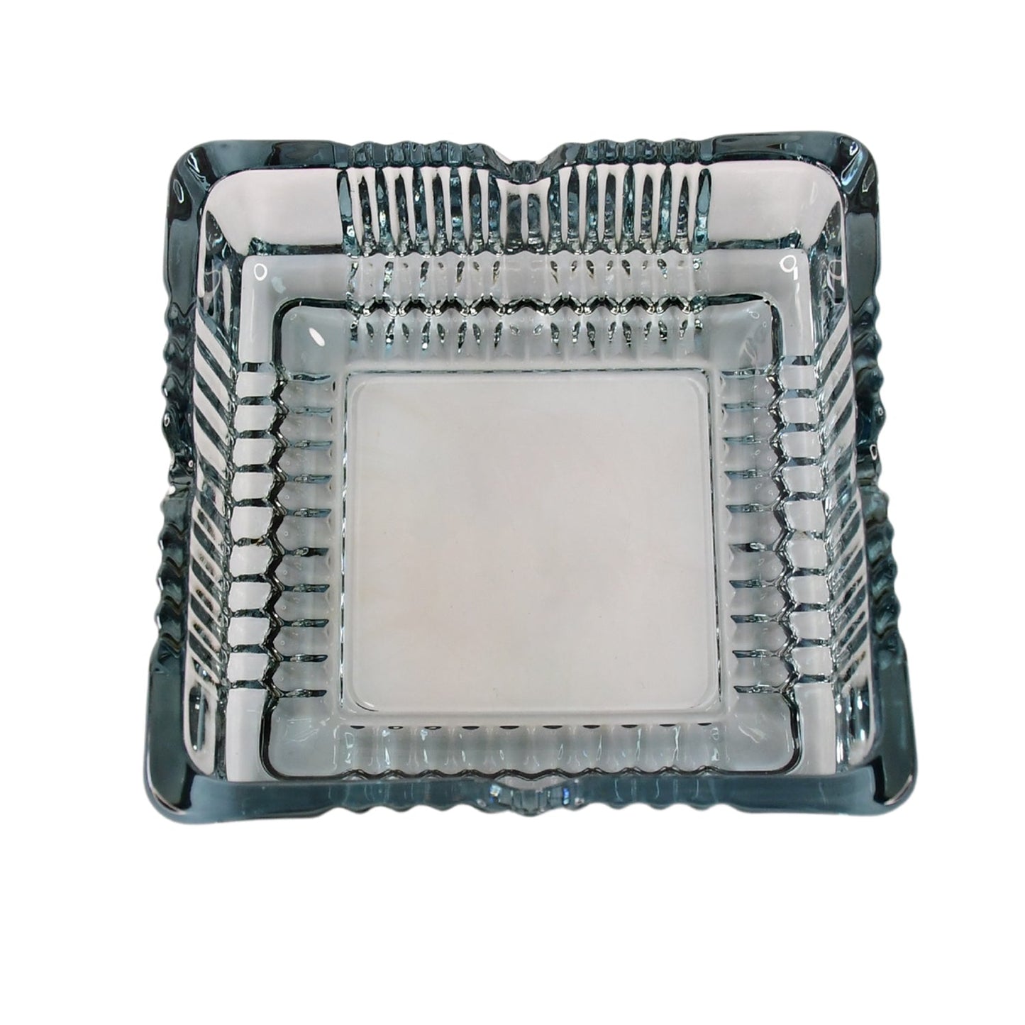 Square Glass Misti Crystal Quality Cigar Cigarette Ashtray Round Tabletop for Home Office Indoor Outdoor Home Decor Your Brand