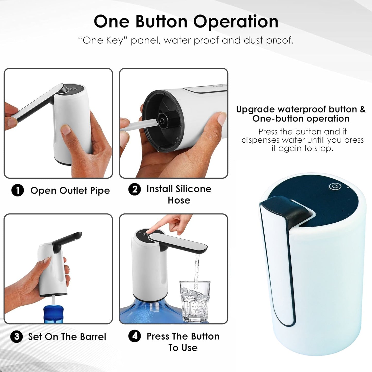 Electric Water Dispenser Pump (1 Pc) Your Brand