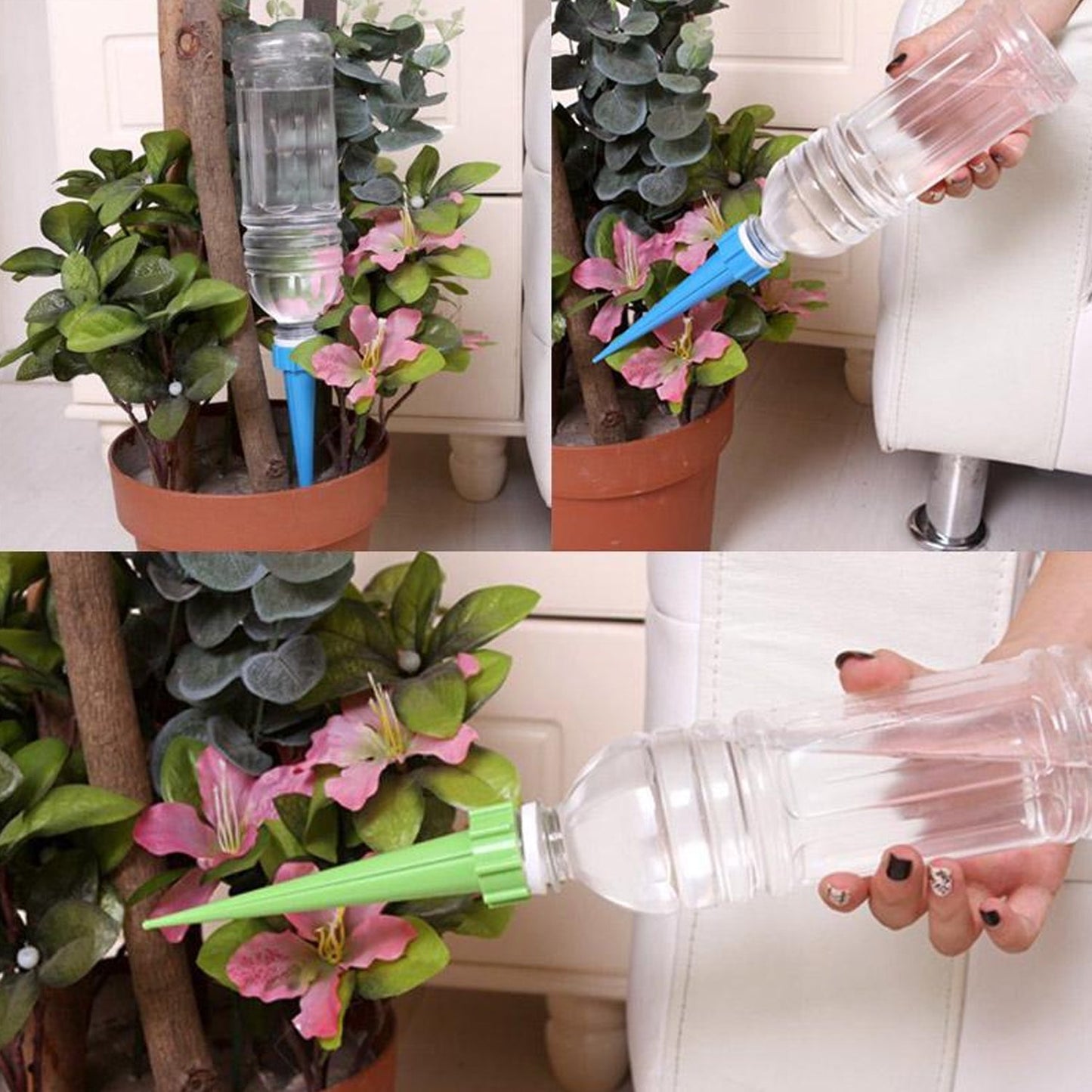 Adjustable Plant Watering Spikes with Slow Release Valve Your Brand