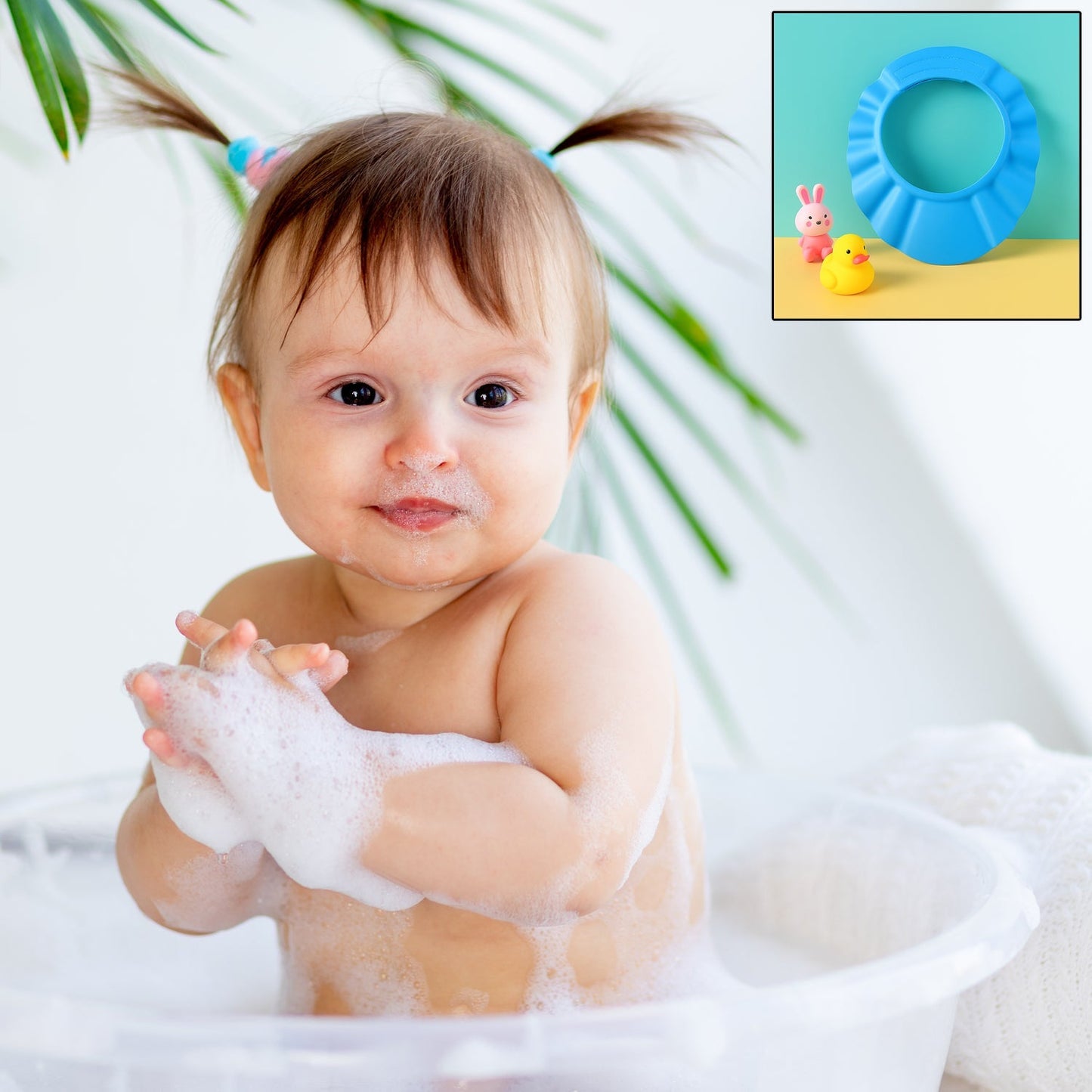 Adjustable Baby Shower Cap / Hat (1 Pc) Your Brand