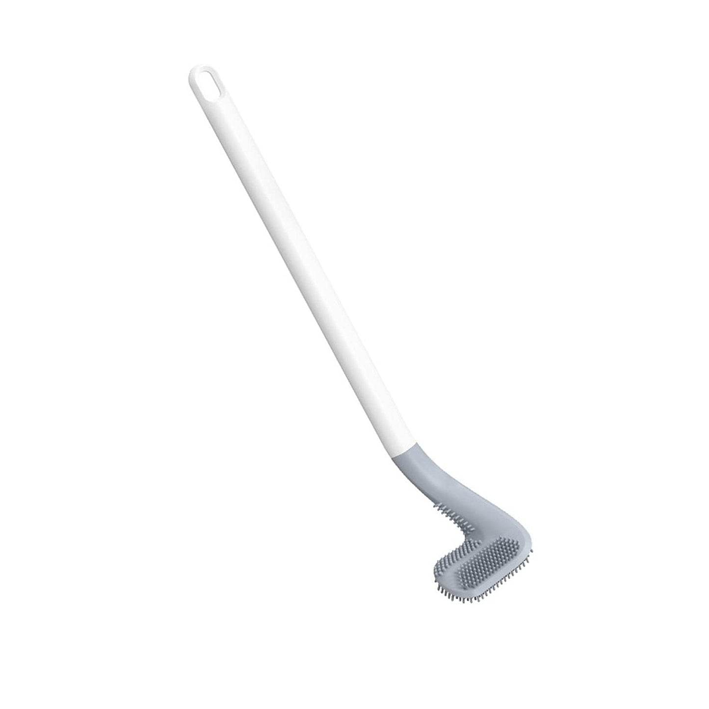6059A Golf Shape Toilet Cleaner Brush with Long Handle and Silicone Head for Bathroom Cleaning