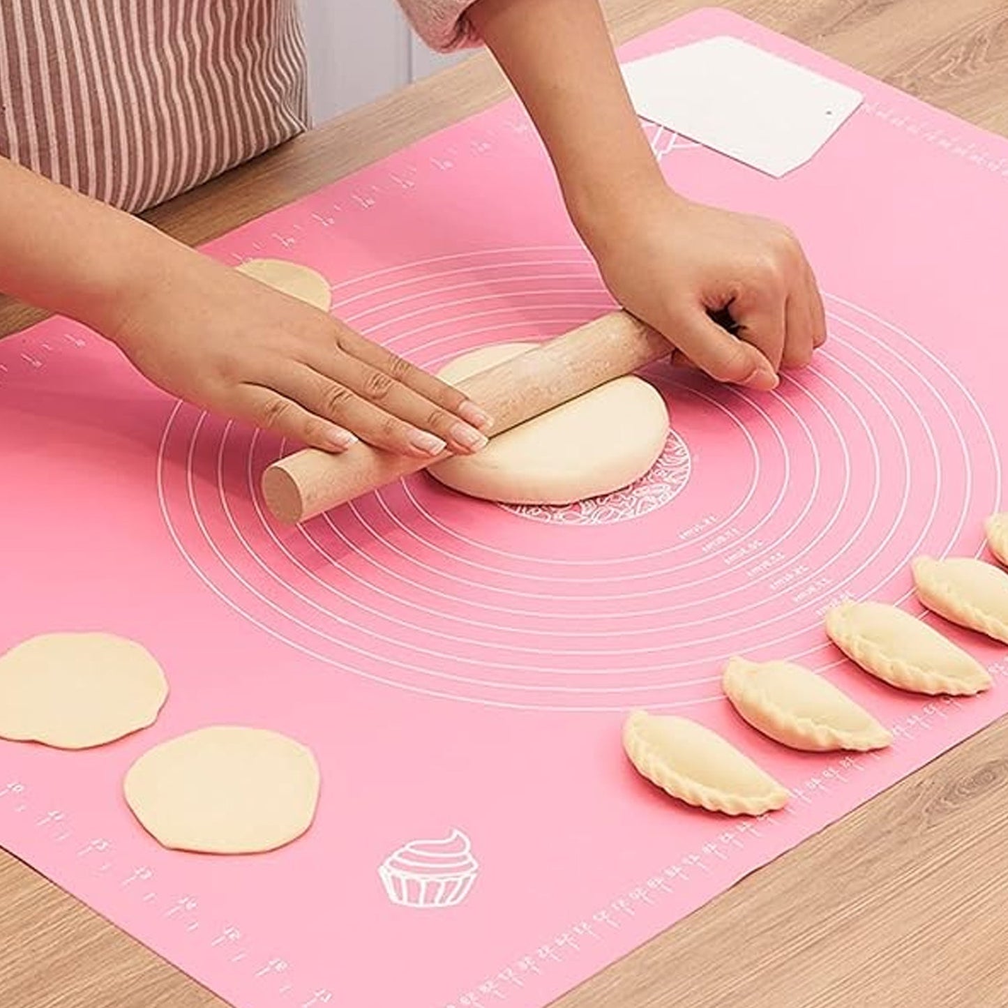 Rolling Baking Mat with Measurements (65×45 Cm / 1 Pc) Your Brand