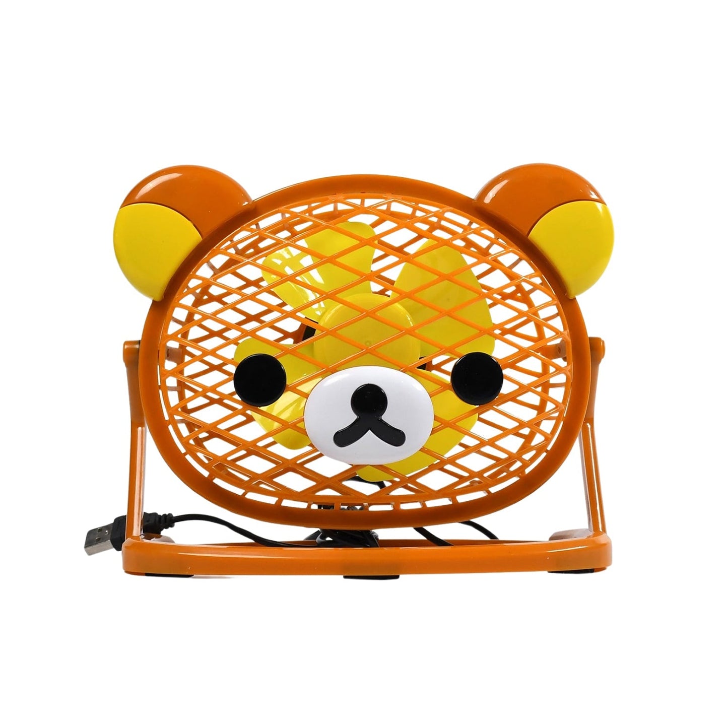 Stylish & Silent: Teddy Bear USB Fan for Any Space – Adjustable Cooling! Your Brand