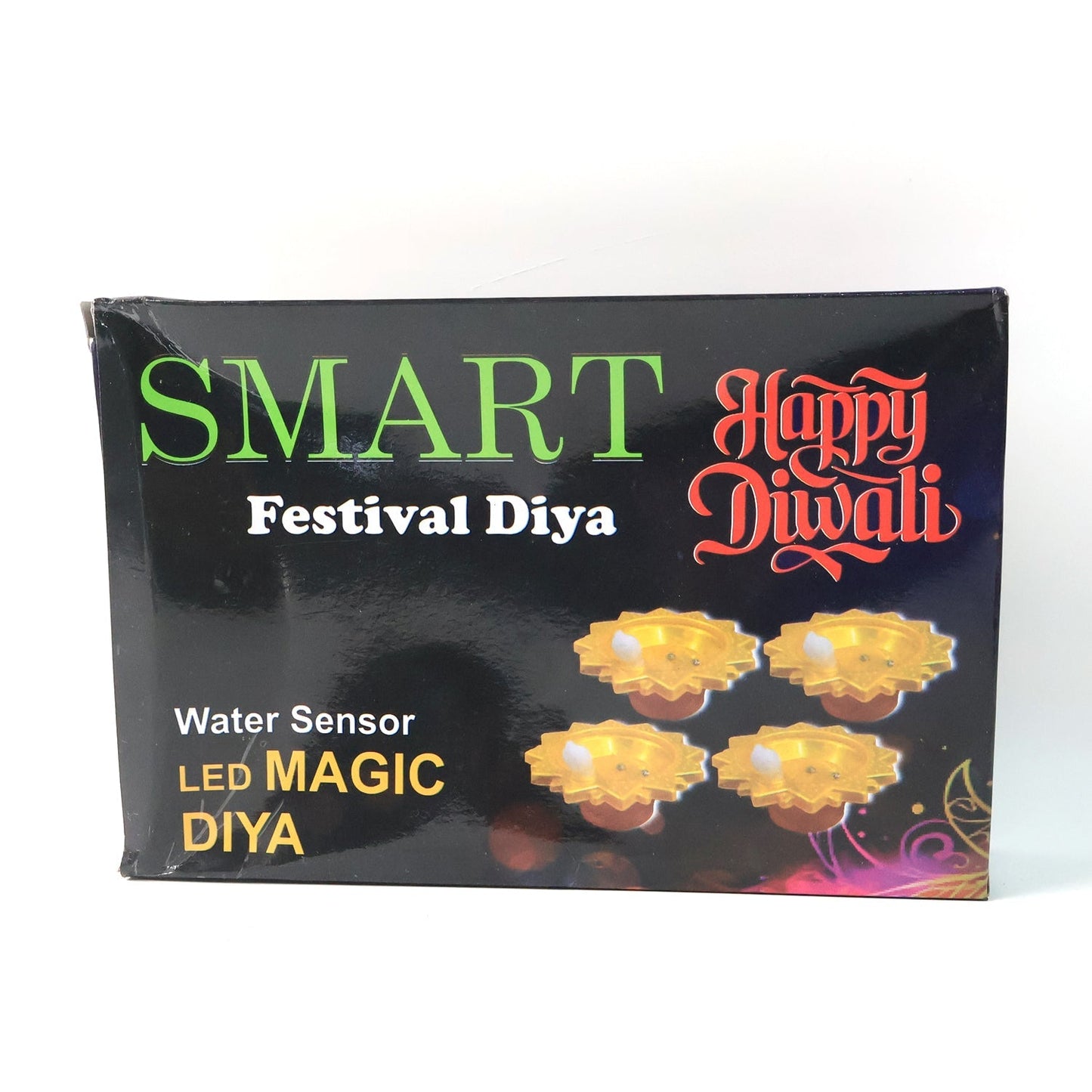 Water Sensor LED Diya Set (6 Pc) Your Brand