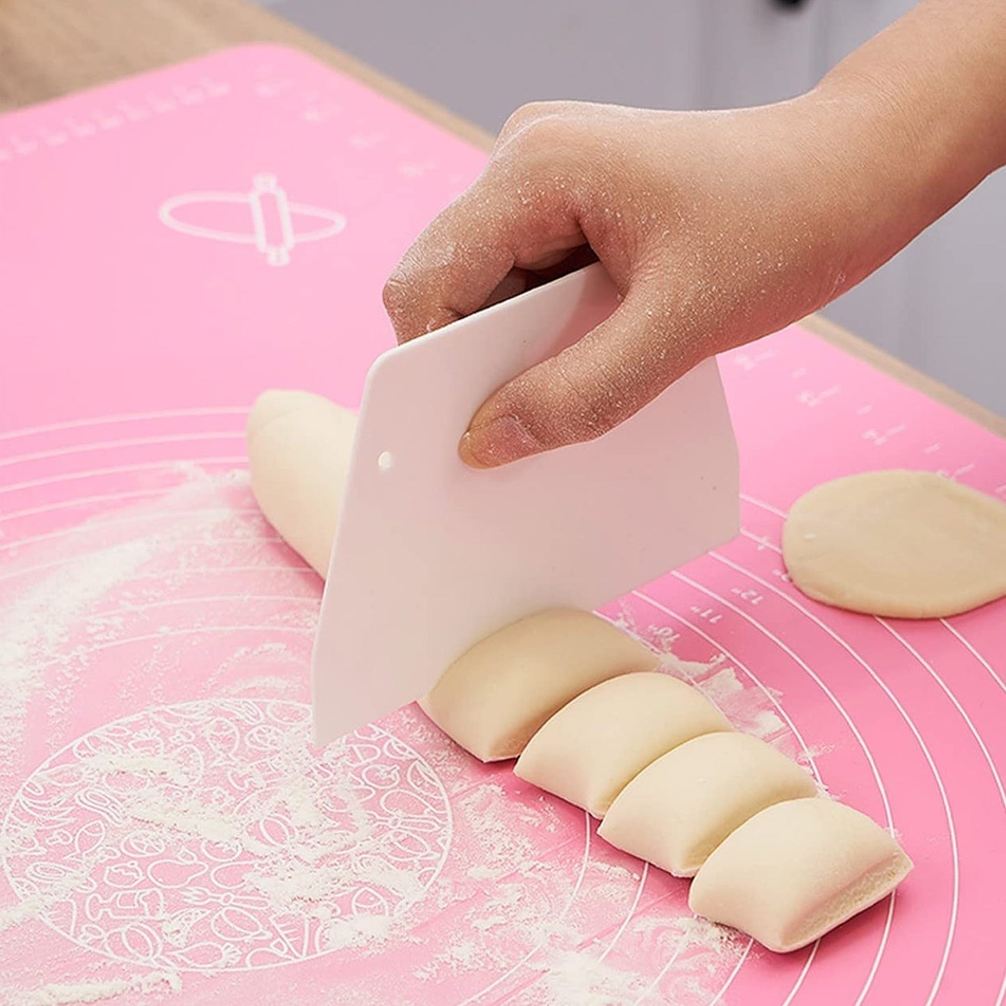 Rolling Baking Mat with Measurements (65×45 Cm / 1 Pc) Your Brand
