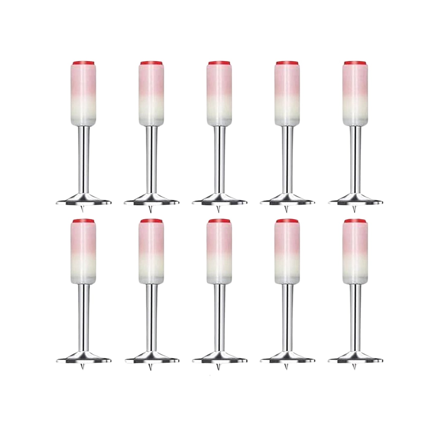 Round Nails for Mini Steel Nails For Gun (10 Pcs Set) Your Brand