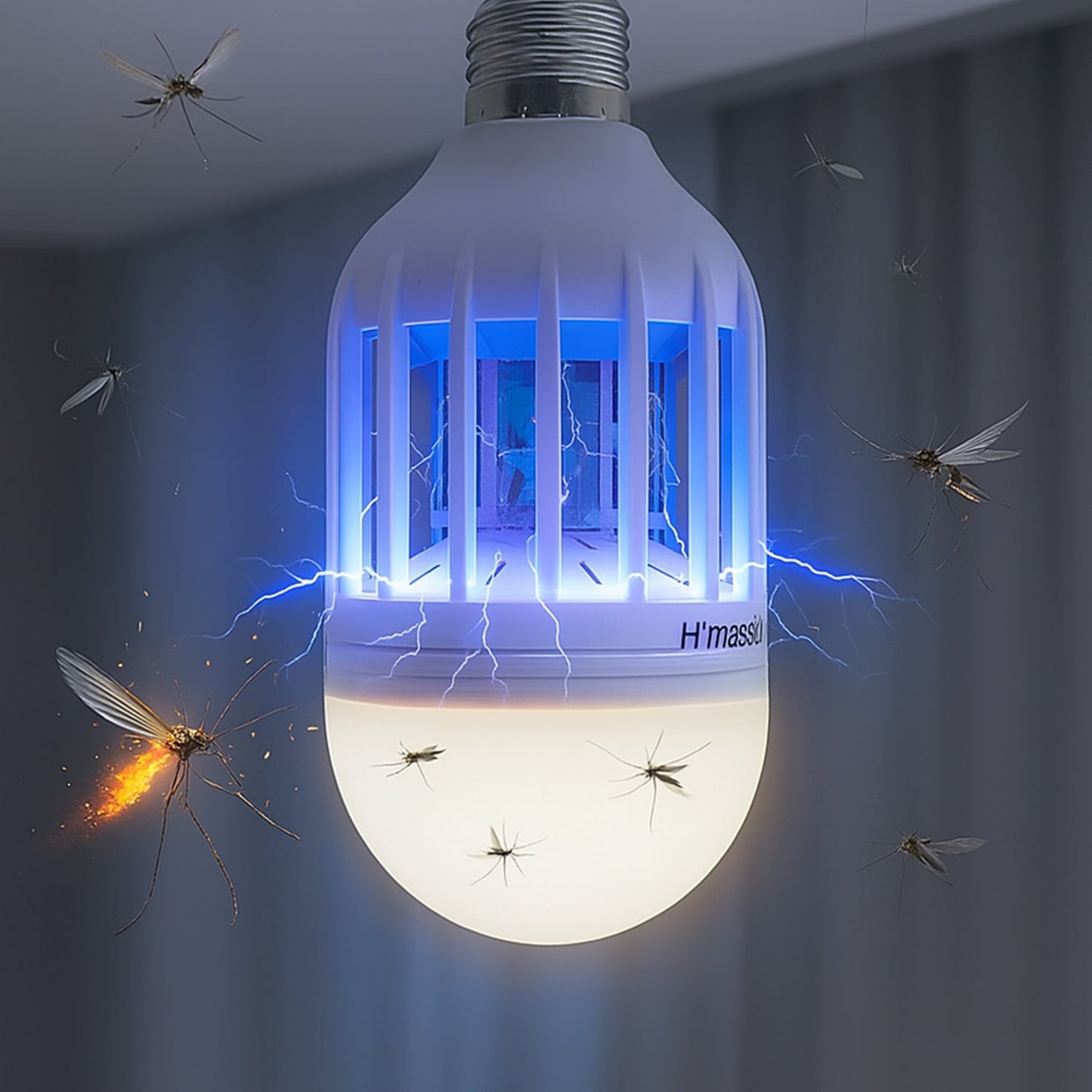 5W Mosquito Killer Lamp E27 LED Zapper for Summer Insects & Moths Your Brand