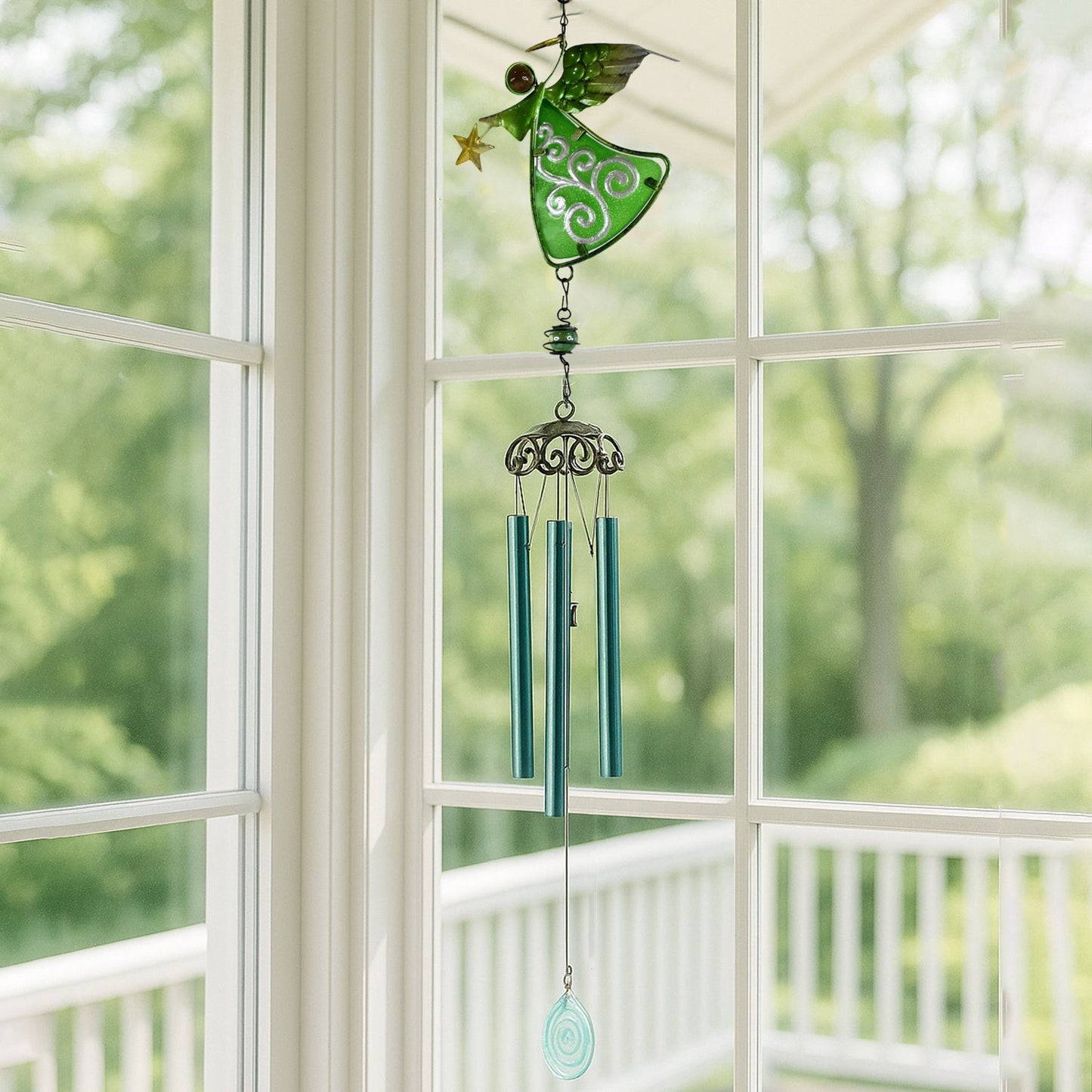 Decoration Wind Chimes Outdoor Hanging Dragonfly Wind Chime (1 Pc) Your Brand