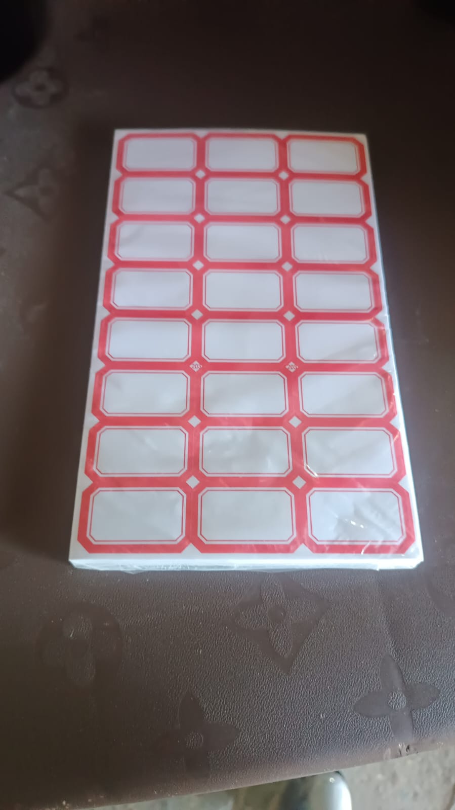 Multipurpose Writable Blank Label Sticker Sheets (50 Sheet) Your Brand
