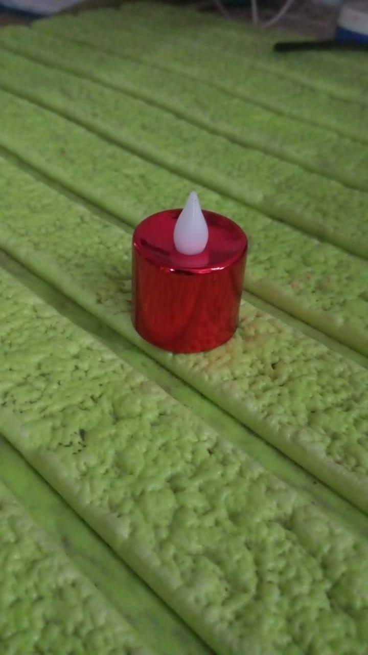 Electrical Candles Diya LED Tea Light, Diwali (6 Pcs Set) Your Brand