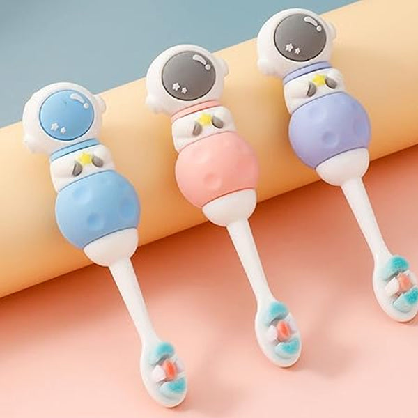 AM5044 Baby Soft Toothbrush Combo with Travel Case - Fun & Safe Oral Care for Kids Aged 2-7