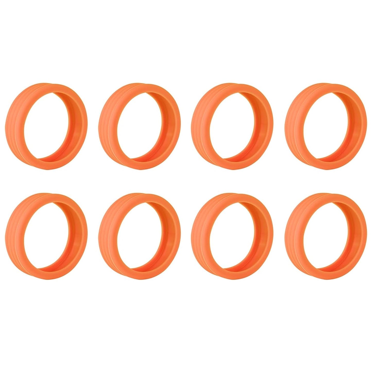 Silicone Luggage Wheel Covers – Noise Reduction & Protection (8 Pcs) Your Brand
