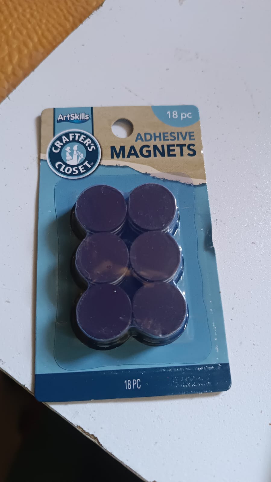 Magnets with Adhesive Backing Magnetic Tape Magnet Strips (18 Pcs Set) Your Brand