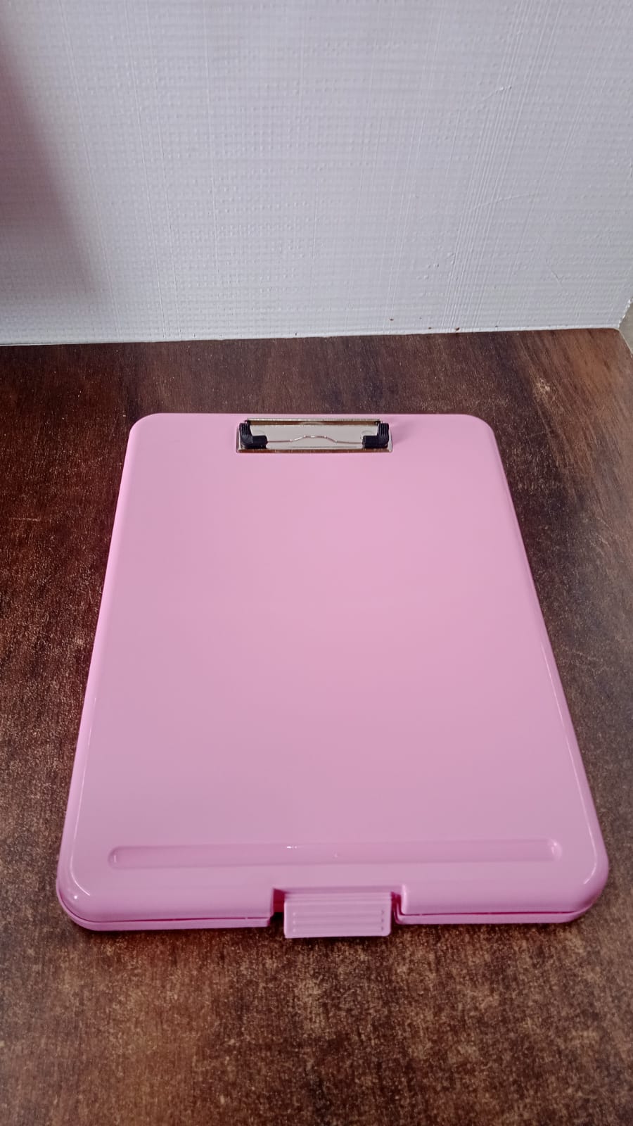 A4 Size Hard Plastic Clipboard File Folder (1 Pc) Your Brand