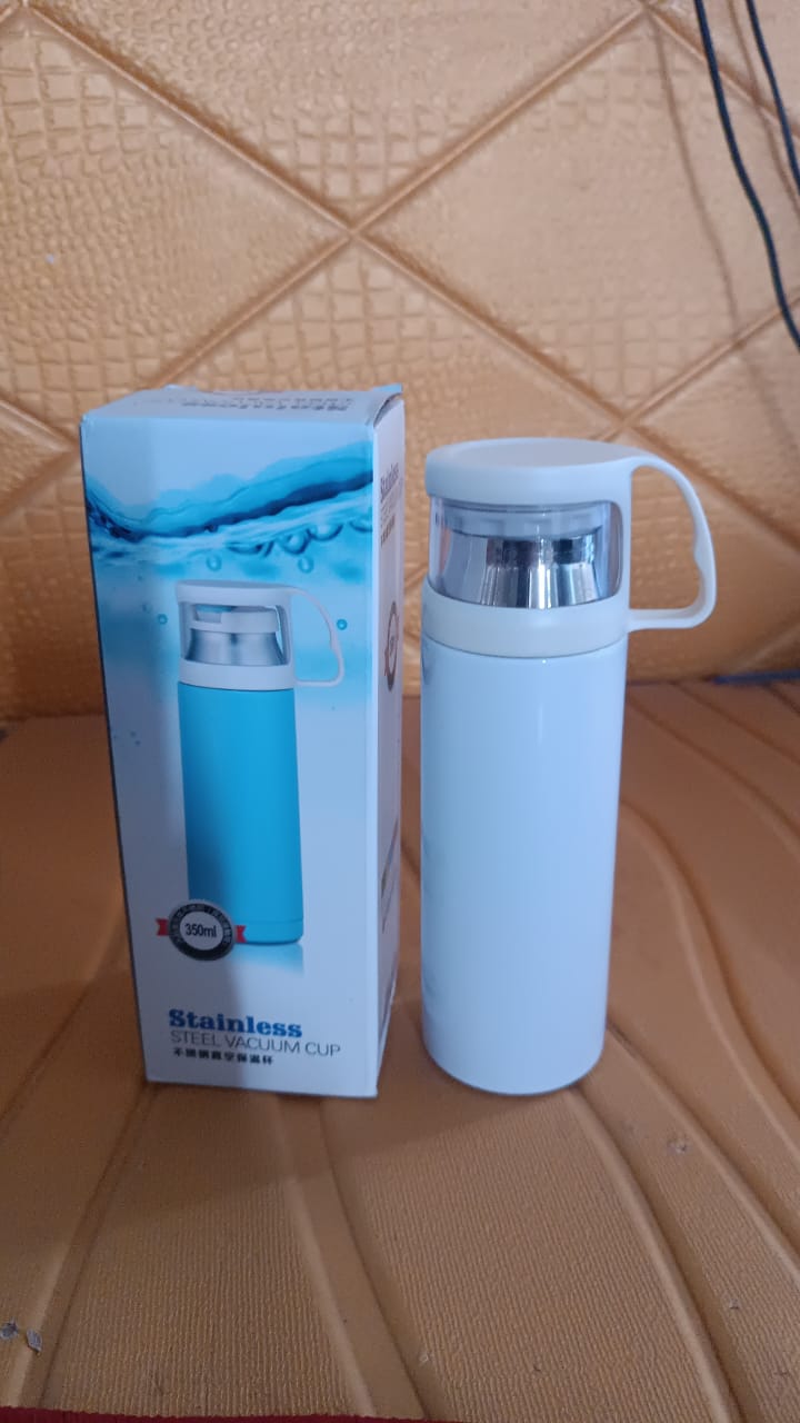 Stainless Steel Water Vacuum Bottle (350 ML) Your Brand