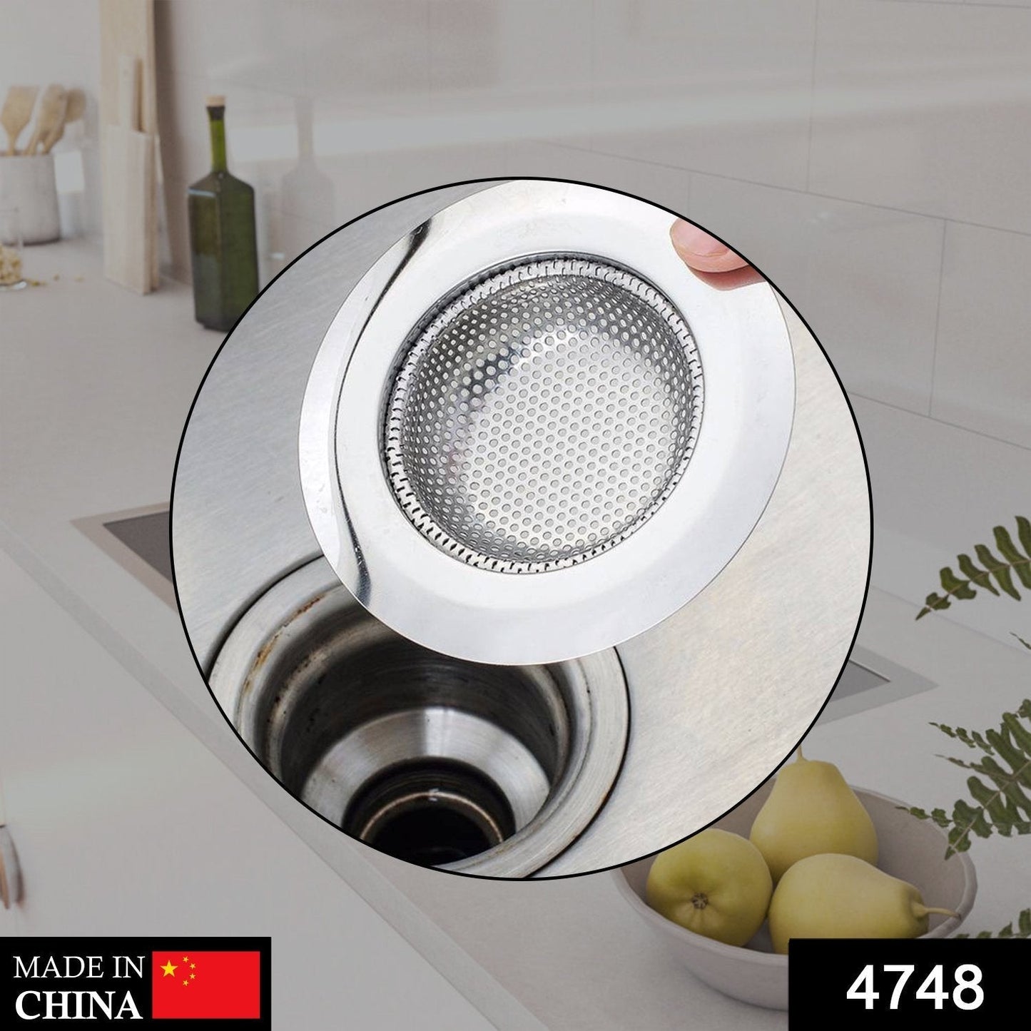 Stainless Steel Sink / Wash Basin Drain Strainer Your Brand