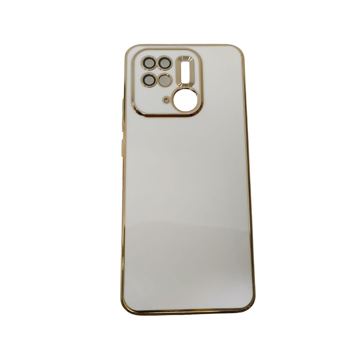 6D Golden Chrome Case For Redmi Your Brand