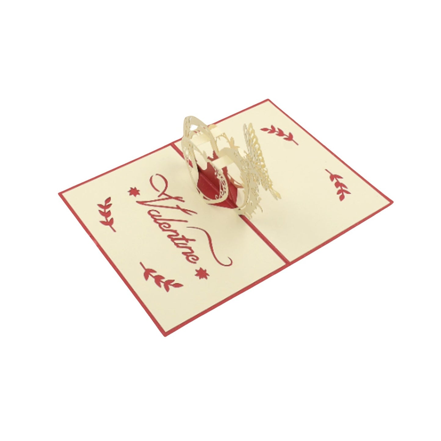 3D -Up Greeting Card (1 Pc): Birthday, Love, Christmas Your Brand
