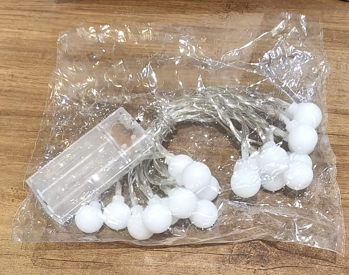 Battery Operated Warm White Globe Ball String Light Your Brand