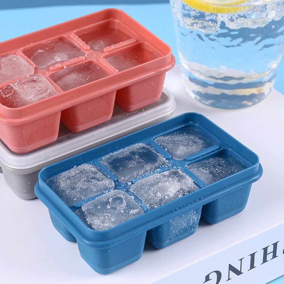 6-Grid Silicone Ice Tray – Ideal for Household Ice Making Your Brand