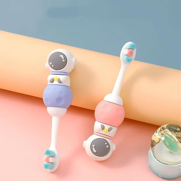AM5044 Baby Soft Toothbrush Combo with Travel Case - Fun & Safe Oral Care for Kids Aged 2-7