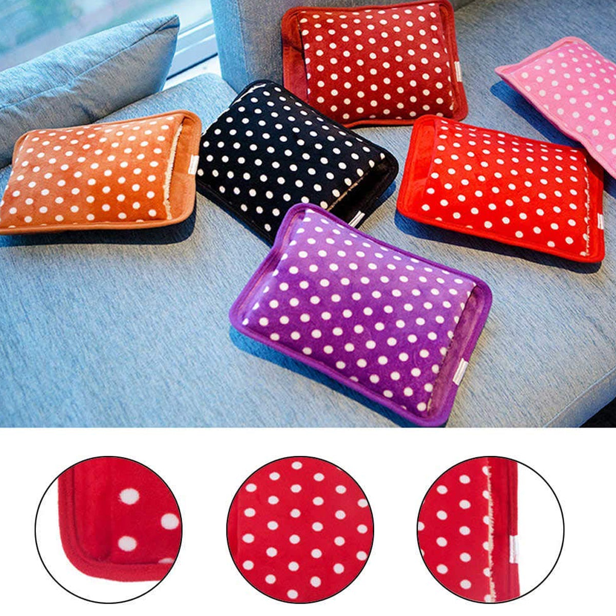 0381 Velvet Electric Pain Relief Heating Gel Pad