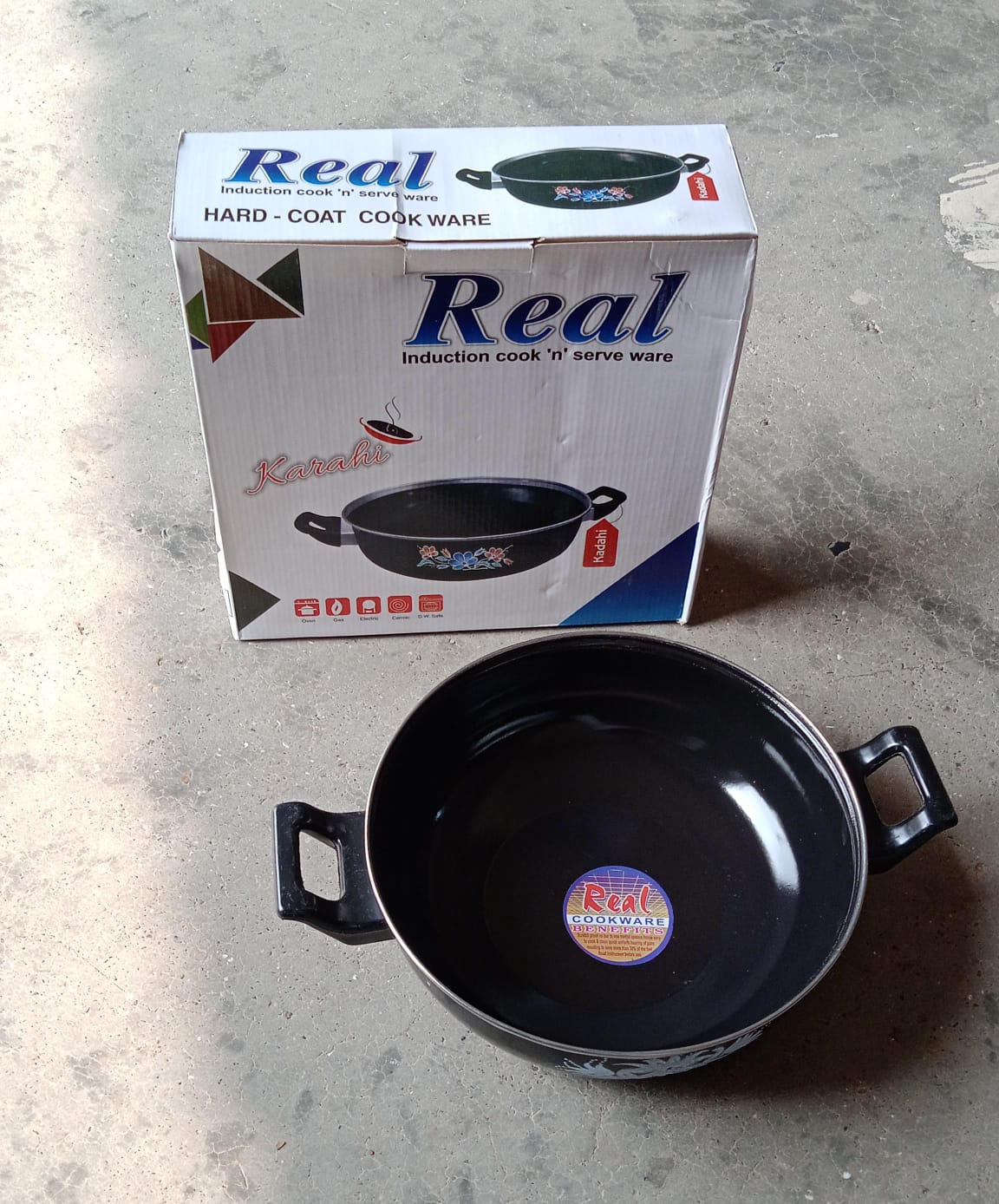 Traditional Small Cast Iron Kadai Your Brand