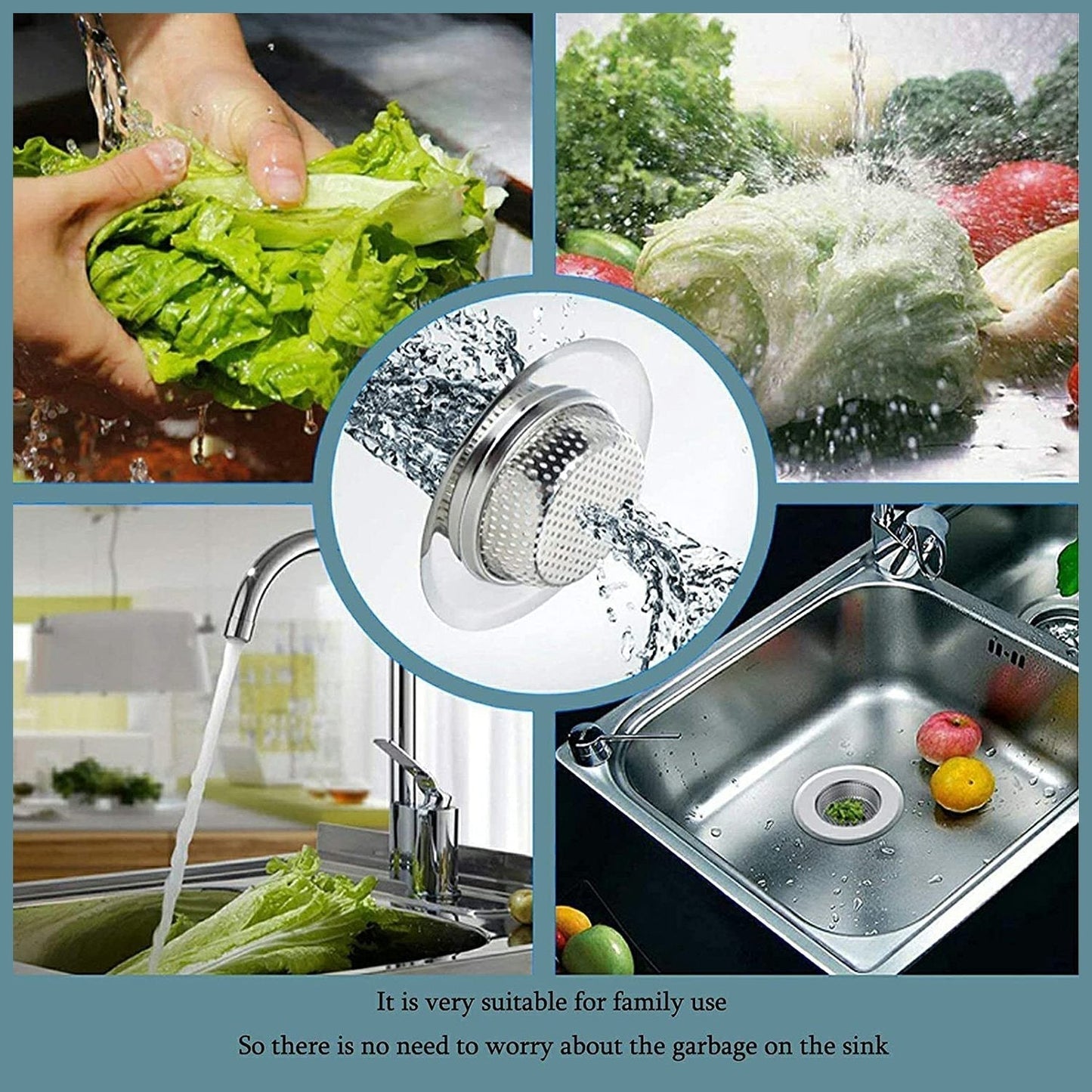 Stainless Steel Sink / Wash Basin Drain Strainer Your Brand