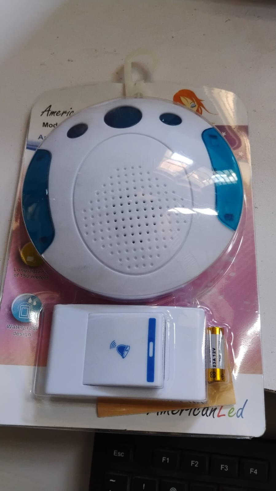 Wireless Digital Remote Door Bell (1 Pc / Battery Not Included) Your Brand