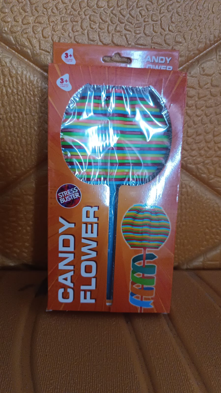 Spin Flower Candy Rotating / Spinning Toy (1 Pc) Your Brand