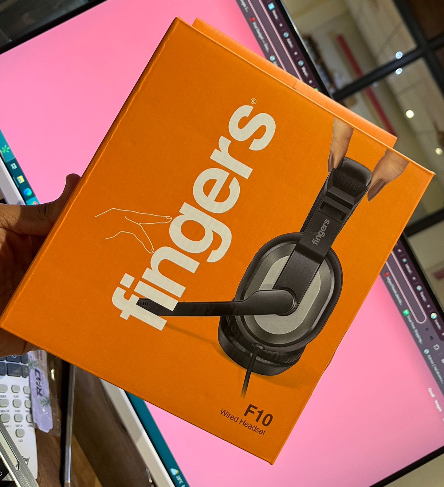 Wired Headset with Adjustable Headband & Noise-Isolating Mic Set Your Brand