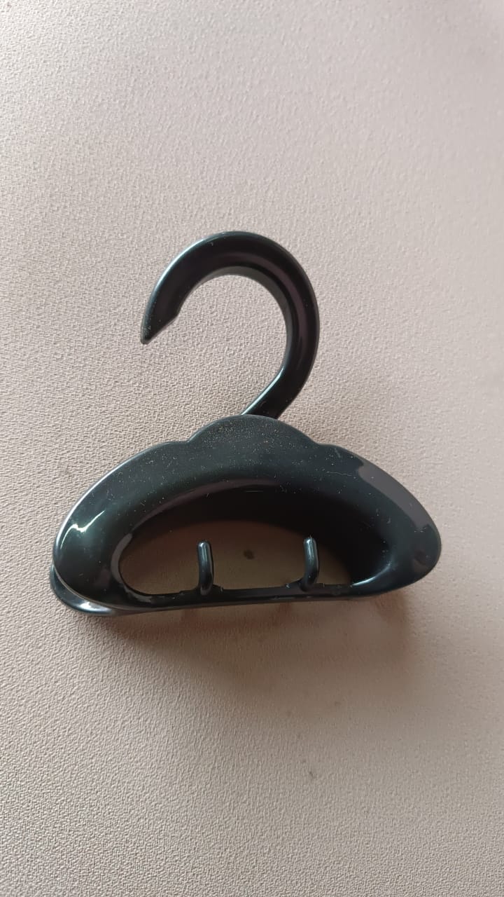 Cloud Shape Dual Hook Plastic Hanger (1 Pc) Your Brand
