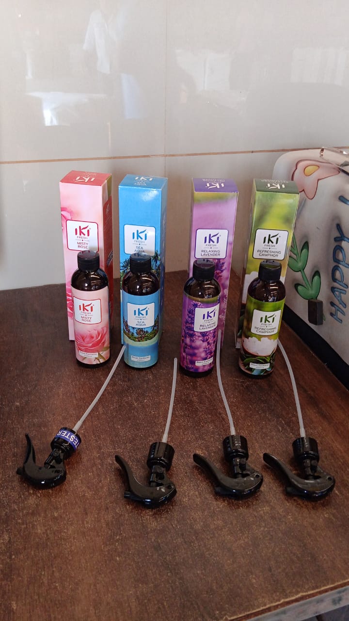 IKI Room Air Freshener Mix Fragrance (200 Ml Approx / 1 Pc) Your Brand