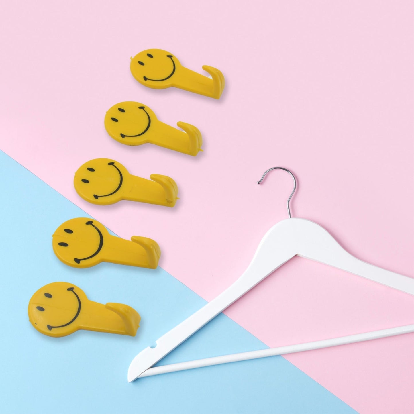 5 PC ADHESIVE HOOK FOR HOLDING STUFFS,KEY AND OTHER ITEMS Your Brand