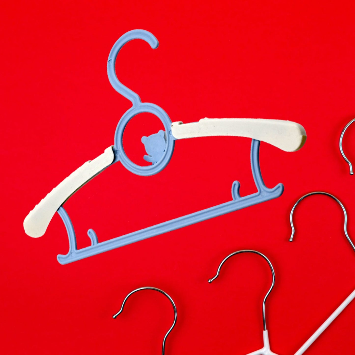 Large Adjustable Plastic Dress Hangers β Space-Saving & Lightweight (5 Pc) Your Brand