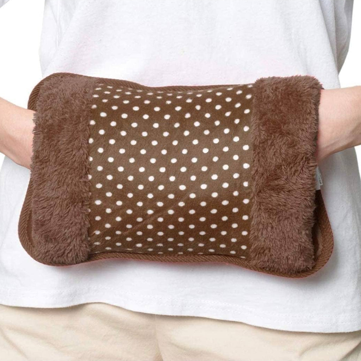0381 Velvet Electric Pain Relief Heating Gel Pad