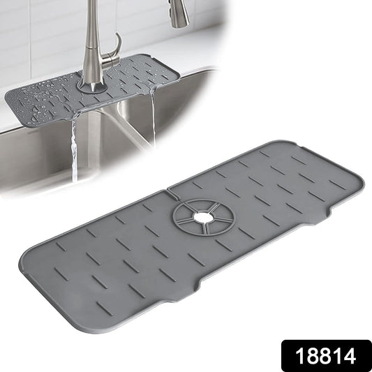 Silicone Sink Faucet Pad / Mat (1 Pc / 33x12 Cm) Your Brand