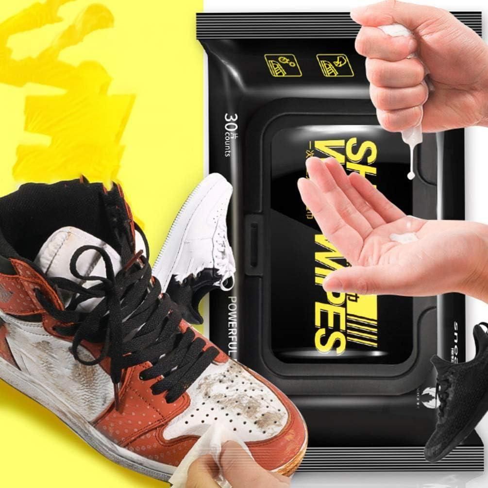 Natural Sneaker & Shoe Cleaner Wipes - 1 Packs of 80 8feb97-4