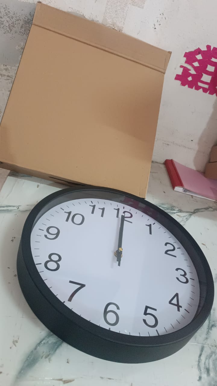 Classic Wall Clock for Home and Office – Mix Design Round 1 Pc Assorted Pattern Your Brand