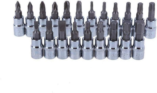 46 in 1 socket tool kit with various sizes and types of sockets for versatile use in repairs
